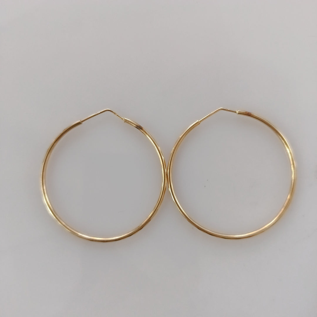 ARRACADAS PAR ORO 14 K 3,20 GRMS (SEMINUEVO)