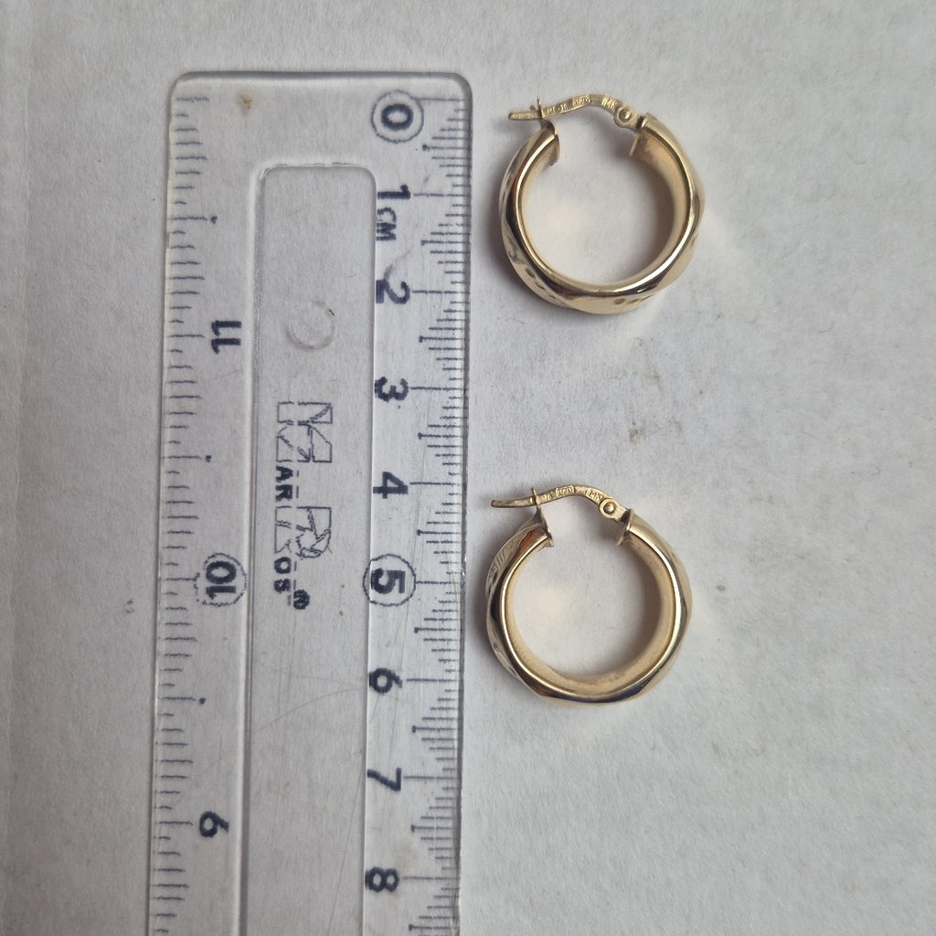 ARRACADAS PAR ORO 14 K 4 GRMS (SEMINUEVO)