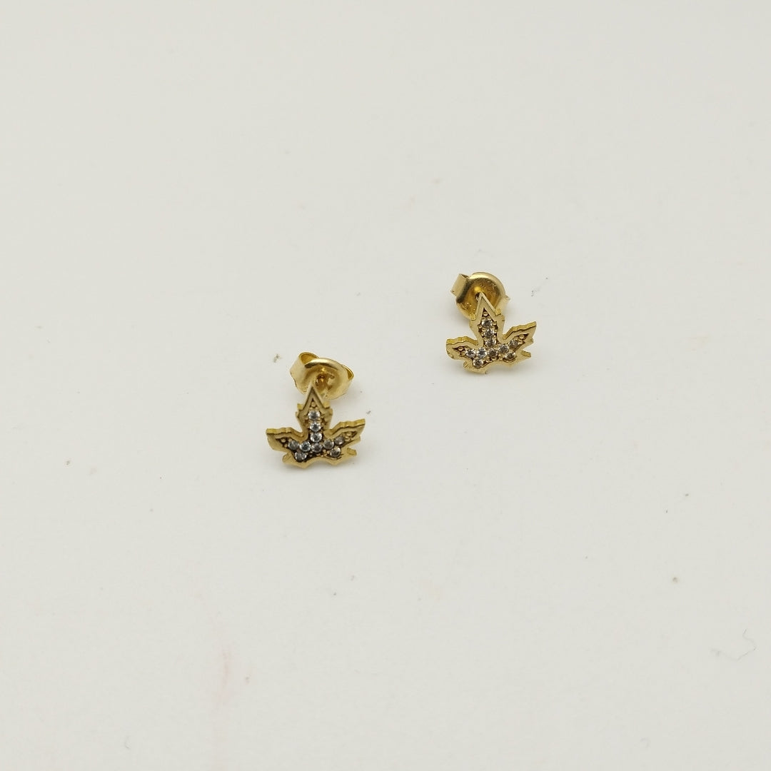 ARETES PAR ORO 14 K 1.2 GRMS (SEMINUEVO)