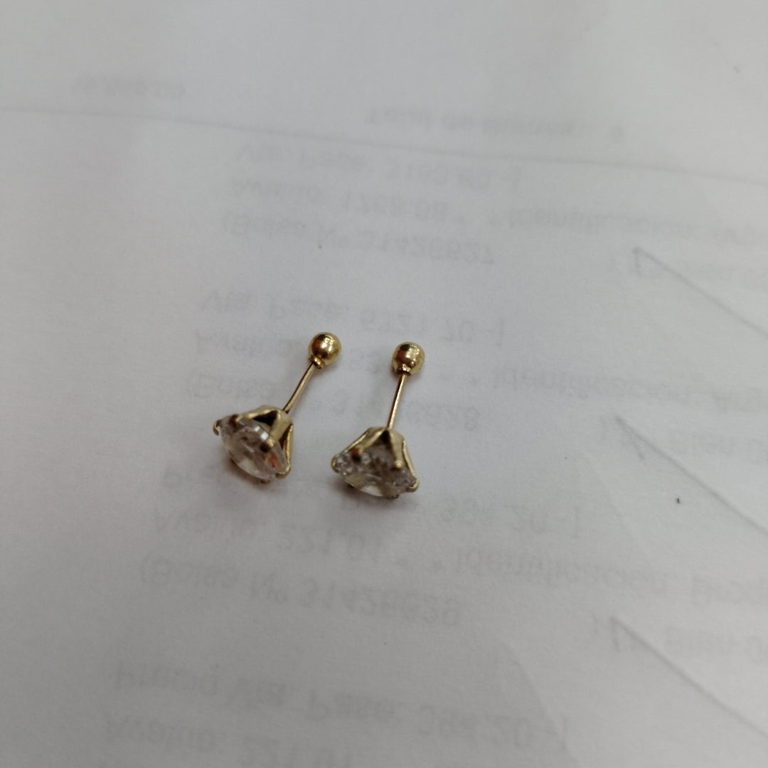 BROQUELES PAR ORO 10 K 0.8 GRMS (SEMINUEVO)