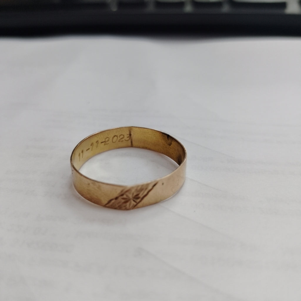 ARGOLLA ORO 10 K 2.7 GRMS (SEMINUEVO)