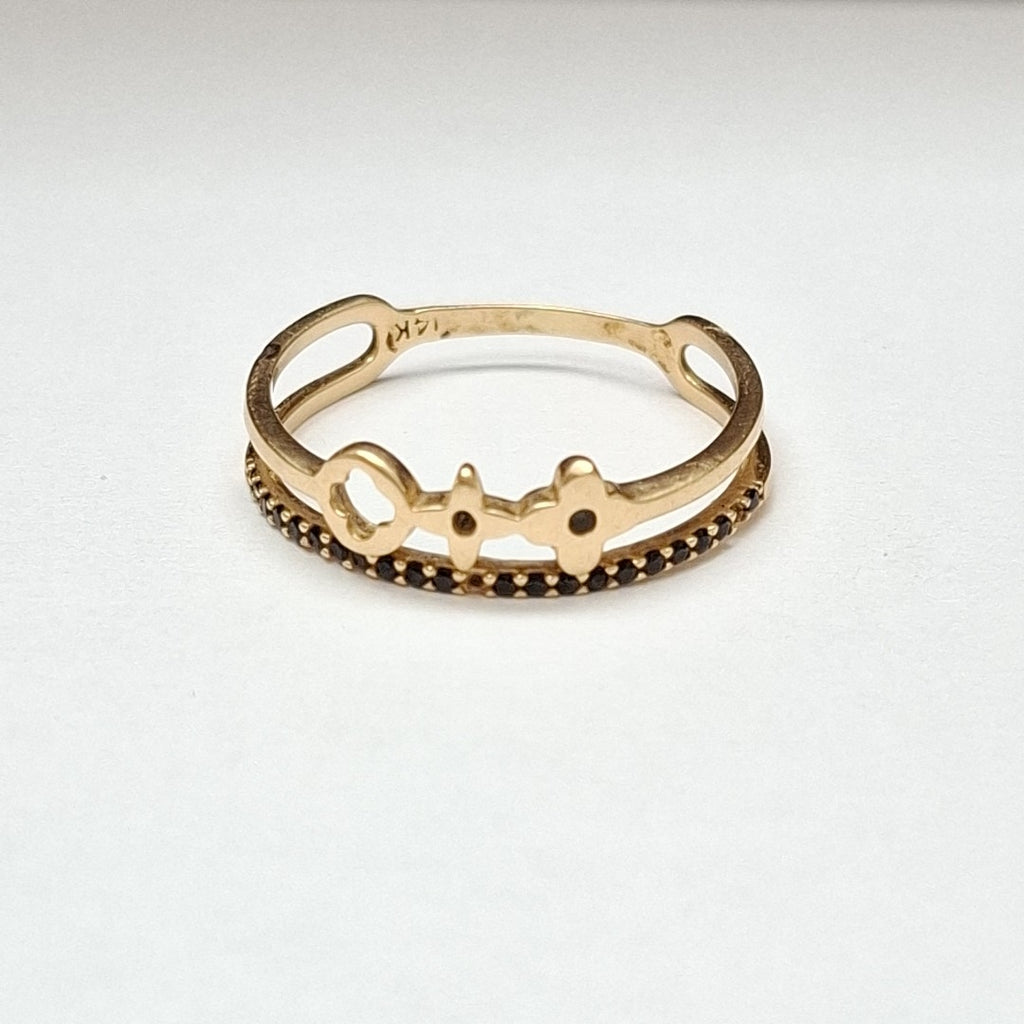 ANILLITO ORO 14 K 2 GRMS (SEMINUEVO)