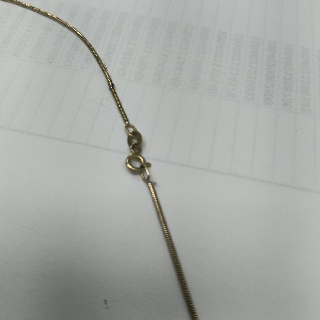 CADENA, DIJE ORO 10 K 4.5 GRMS (SEMINUEVO)