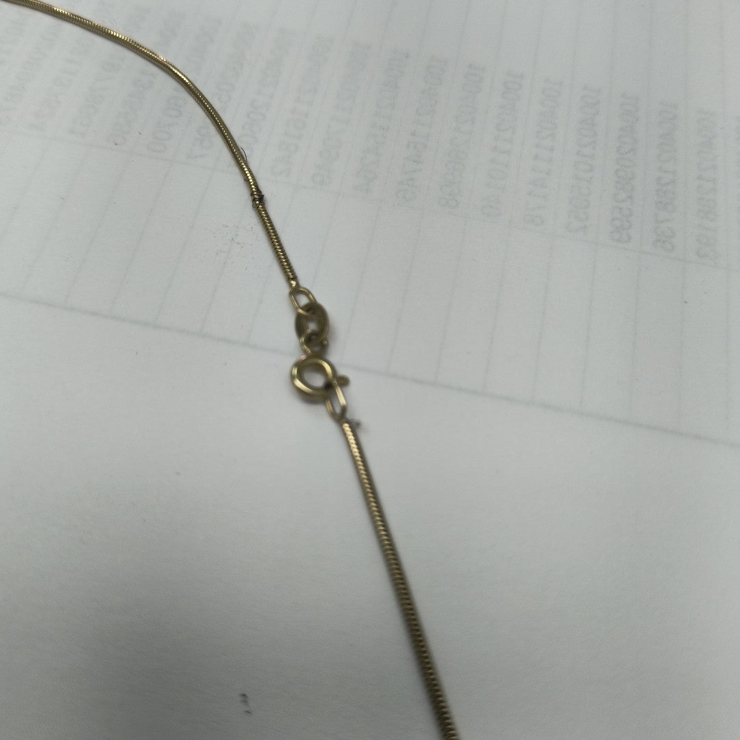 CADENA, DIJE ORO 10 K 4.5 GRMS (SEMINUEVO)