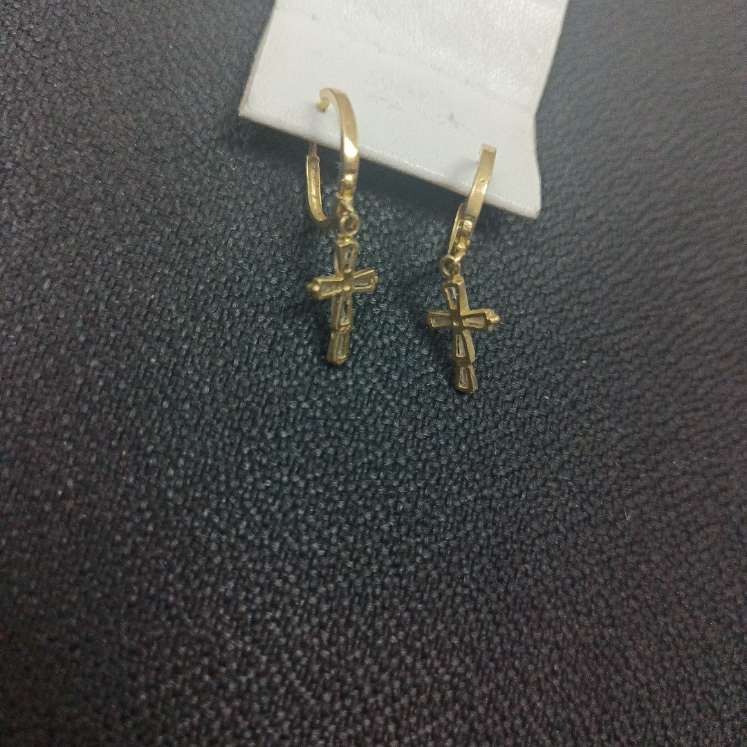 ARRACADAS PAR ORO 10 K 1,40 GRMS (SEMINUEVO)