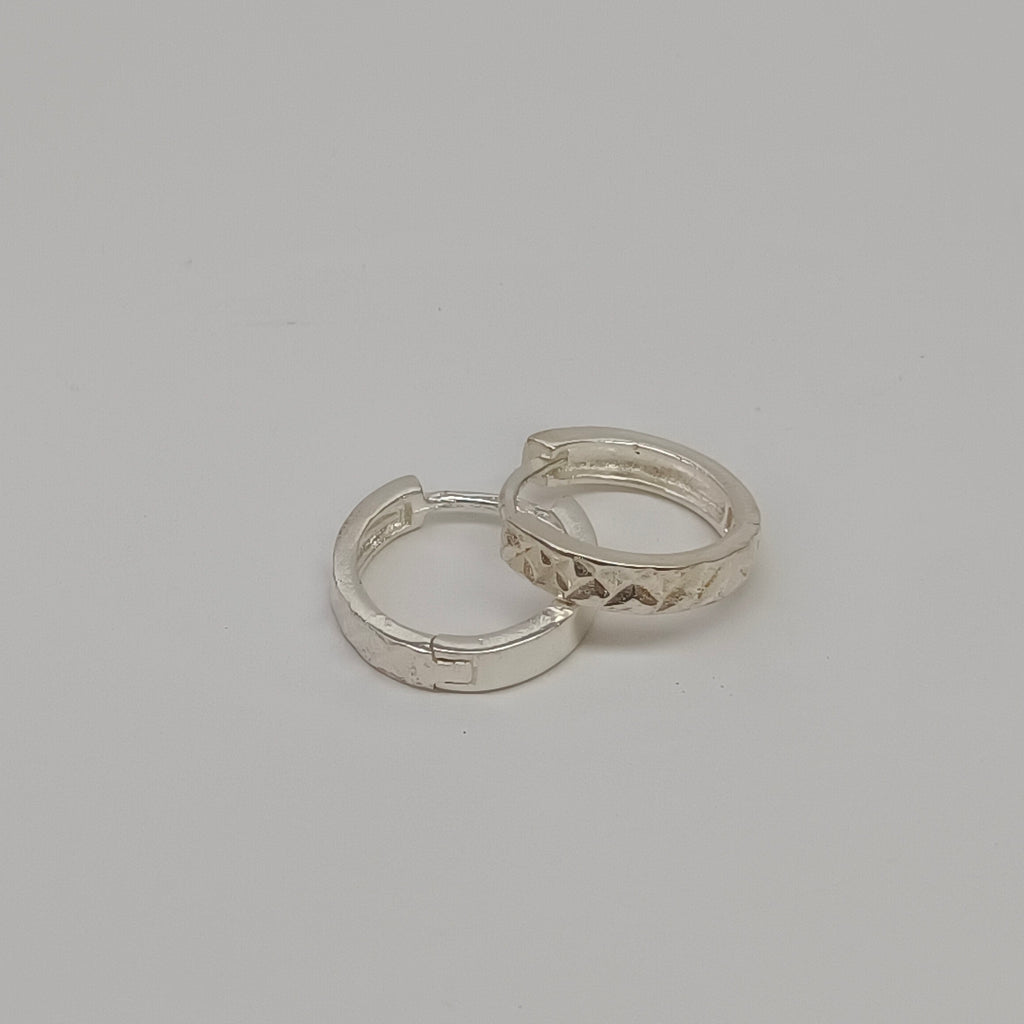 ARRACADAS LABRADAS PLATA .925 3.1 GR (NUEVO)