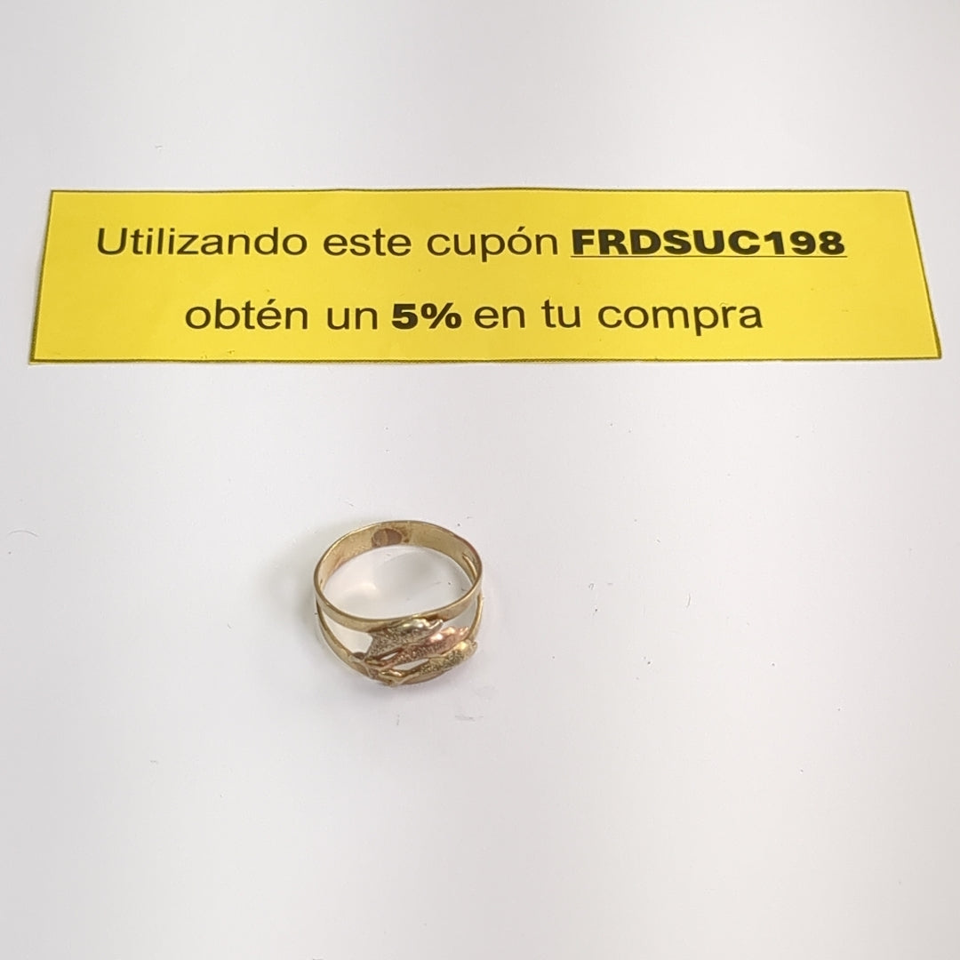 ANILLO ORO 10 K 2.6 GRMS (SEMINUEVO)