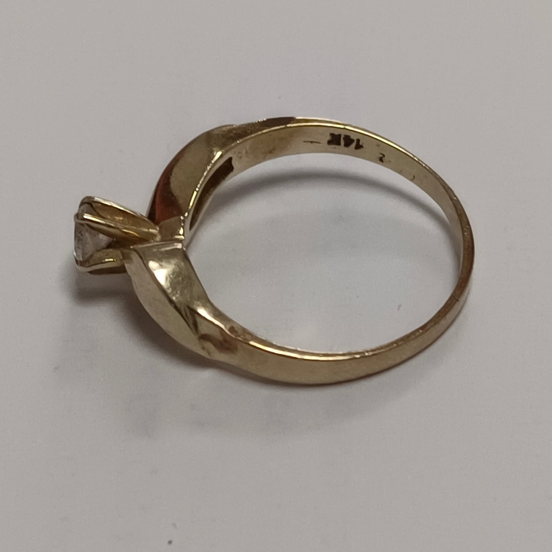 ANILLO ORO 14 K 3.1 GRMS (SEMINUEVO)