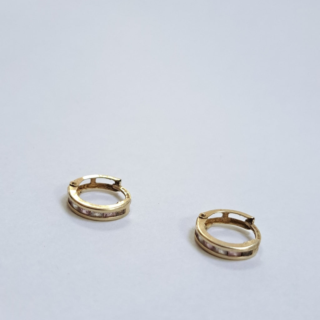 ARRACADAS PAR ORO 10 K 0.8 GRMS (SEMINUEVO)