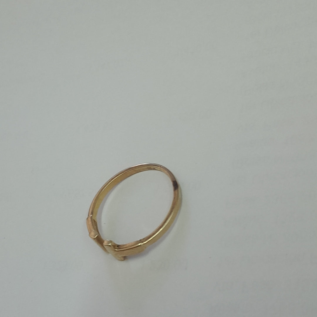 ANILLITO ORO 10 K 1.3 GRMS (SEMINUEVO)