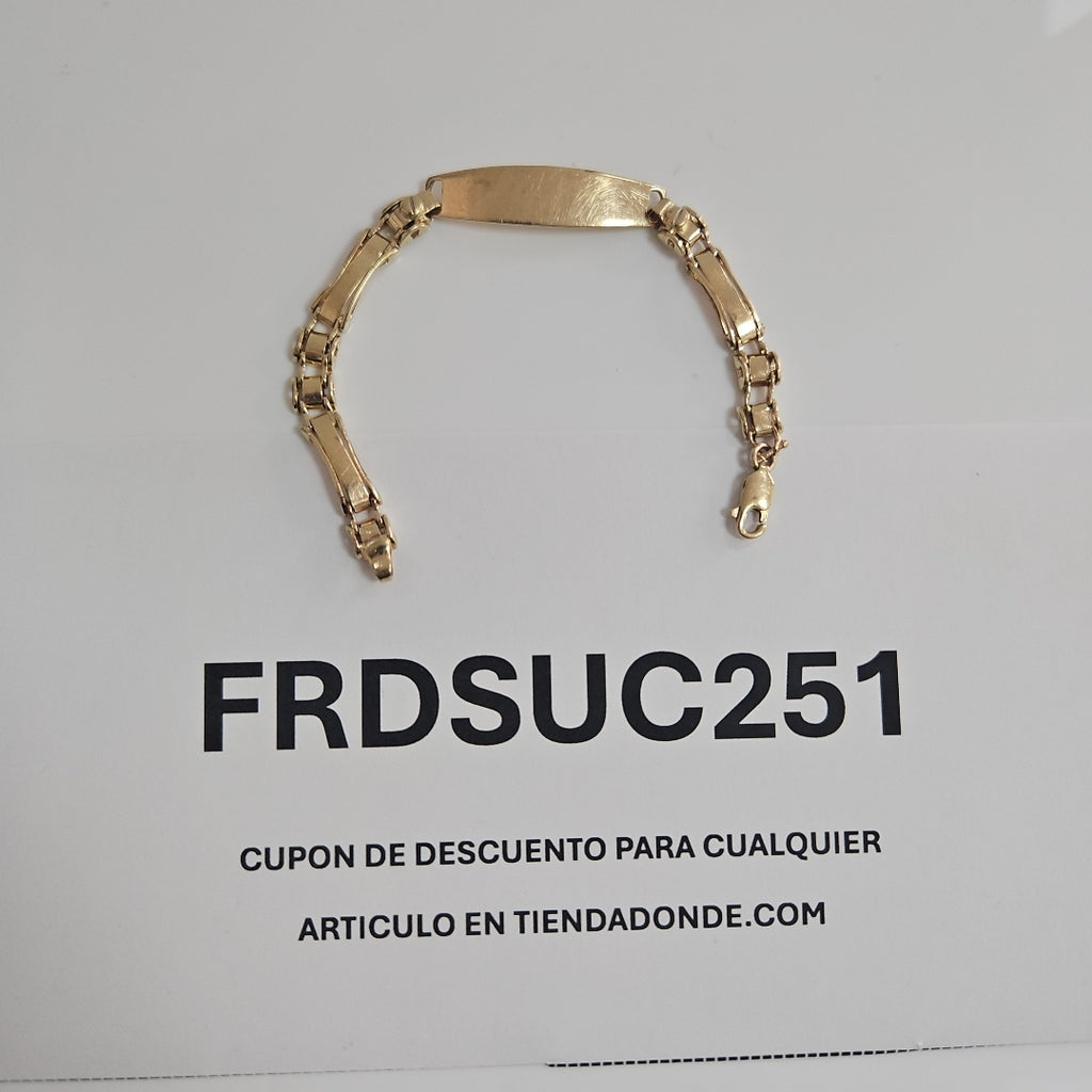 ESCLAVA ORO 14 K 6.8 GRMS (SEMINUEVO)