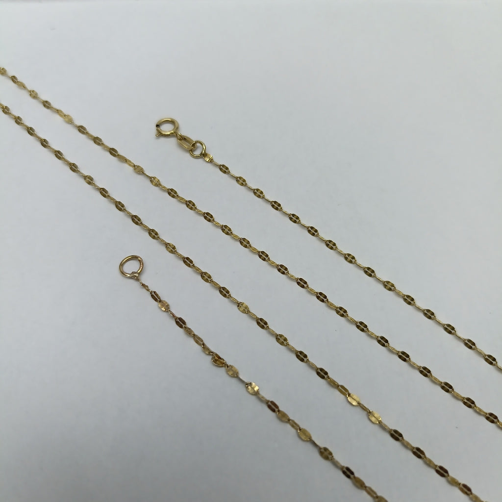 CADENA ORO 14 K 0.7 GRMS (SEMINUEVO)