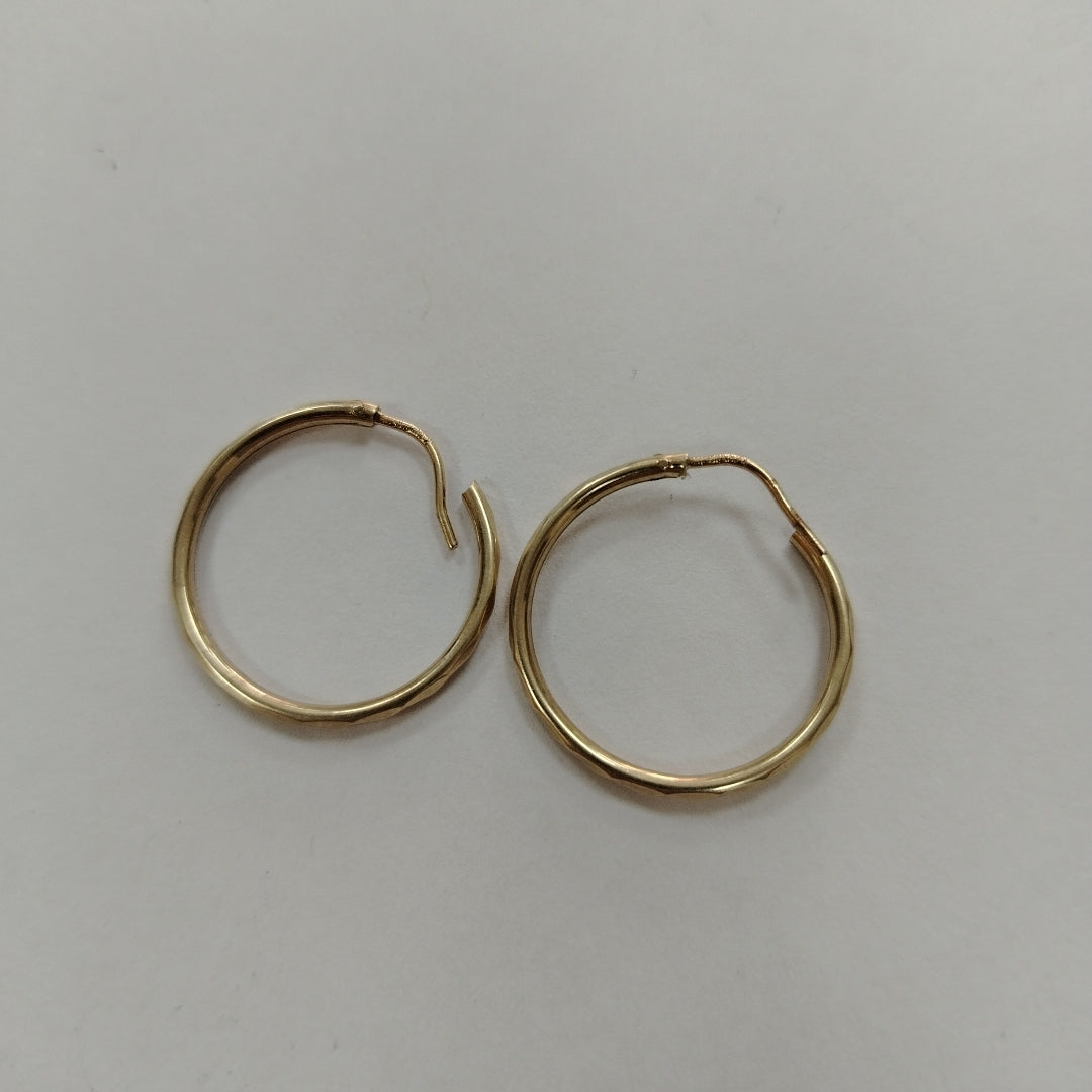 ARRACADAS PAR ORO 10 K 1.5 GRMS (SEMINUEVO)
