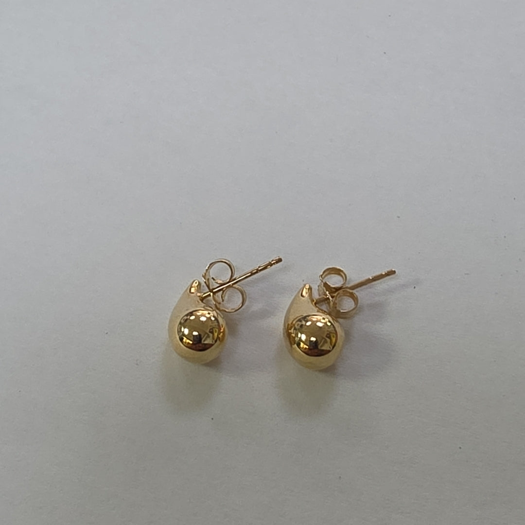 ARETES PAR ORO 14 K 1.5 GRMS (SEMINUEVO)