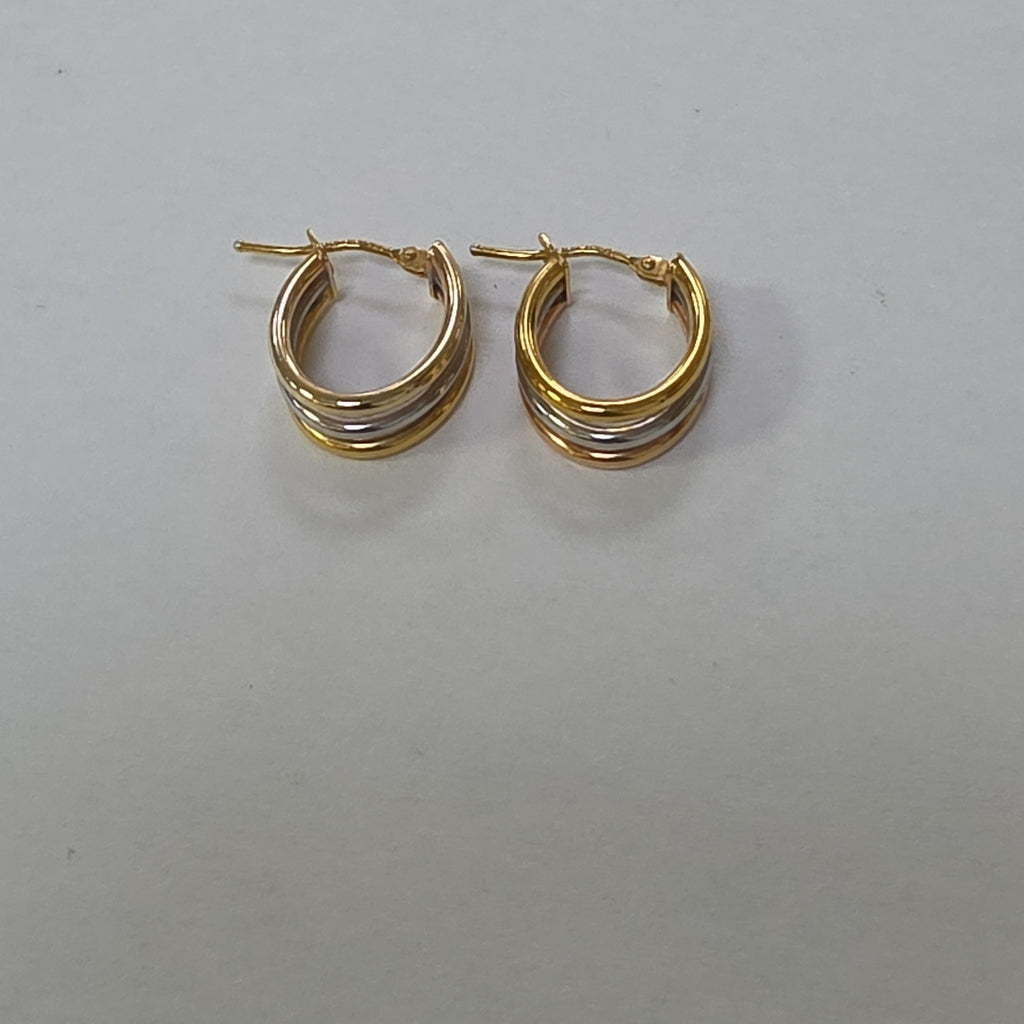 ARETES PAR ORO 14 K 1.7 GRMS (SEMINUEVO)