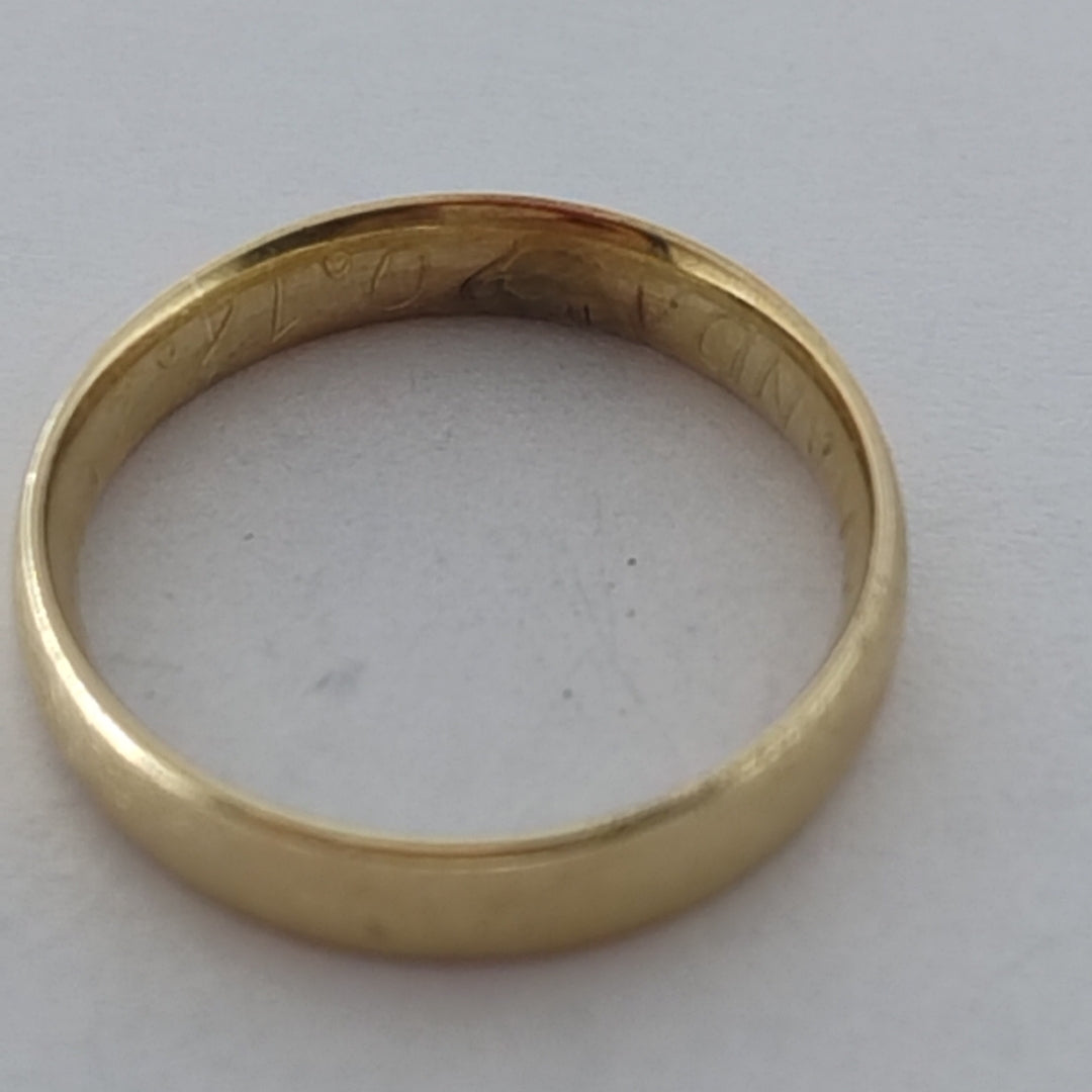 ARGOLLA ORO 10 K 2.4 GRMS (SEMINUEVO)