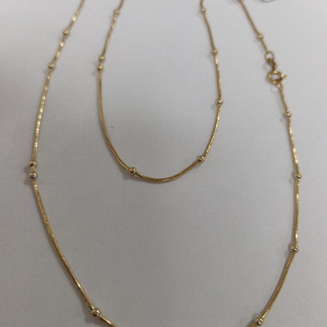 CADENA ORO 14 K 6 GRMS (SEMINUEVO)