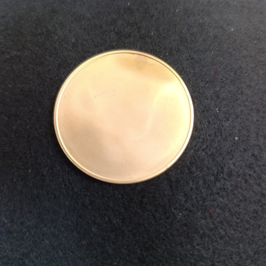 MEDALLA CONMEMORATIVA ORO 21 K 42 GRMS (SEMINUEVO)