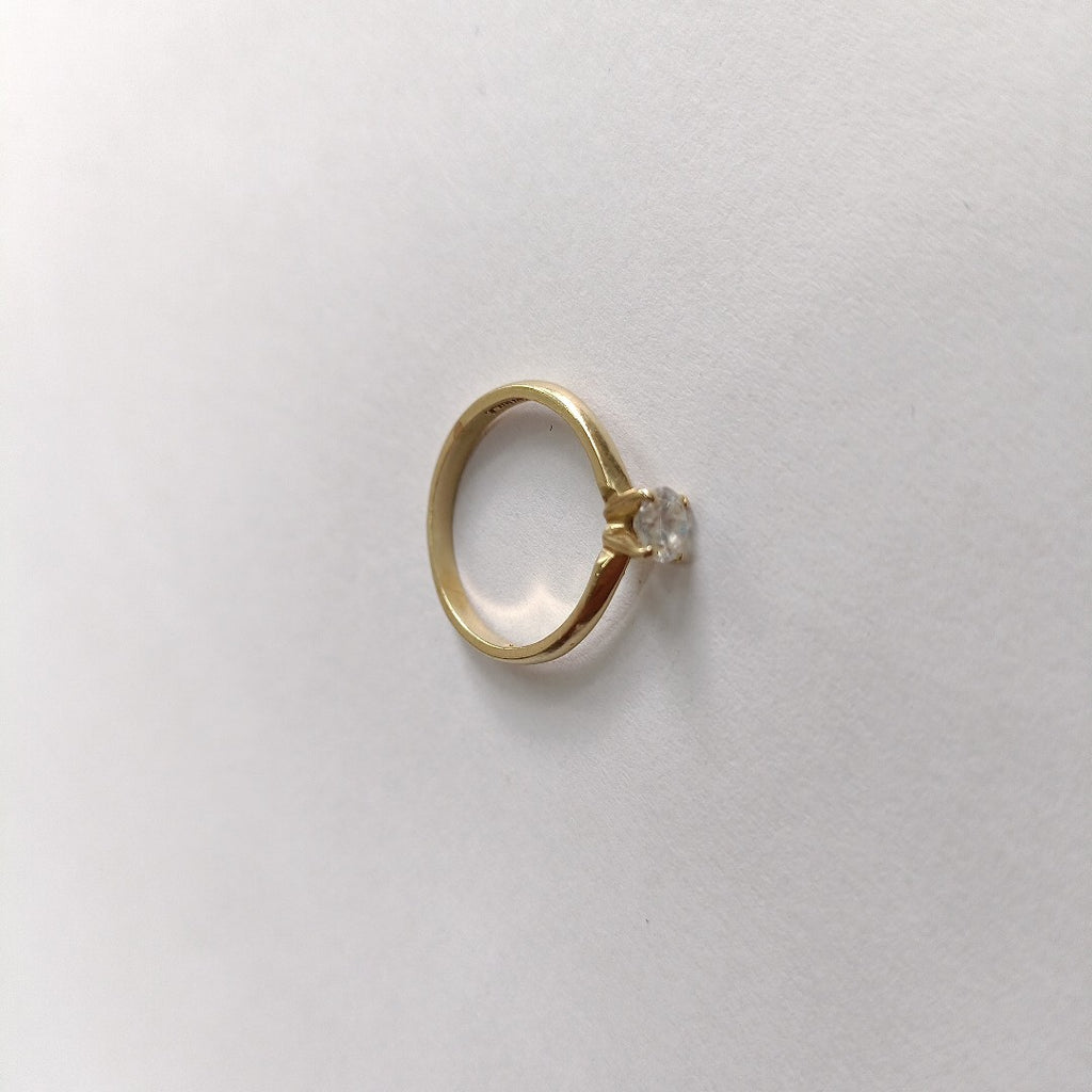 SOLITARIO ORO 14 K 1.8 GRMS (SEMINUEVO)