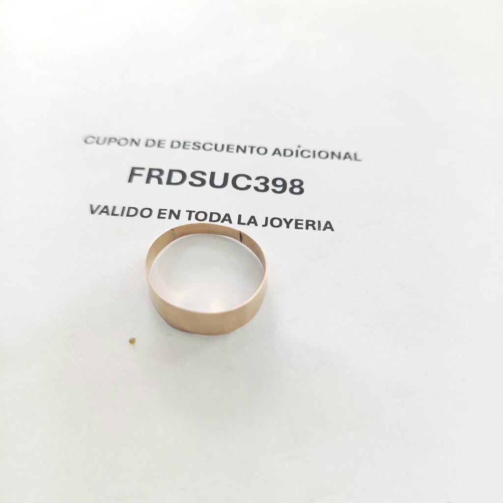 ARGOLLA ORO 8 K 1.1 GRMS (SEMINUEVO)