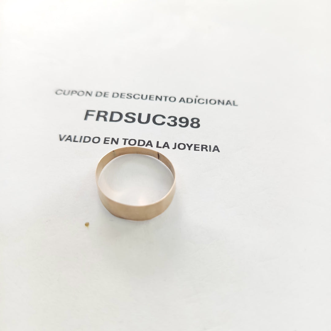 ARGOLLA ORO 8 K 1.1 GRMS (SEMINUEVO)