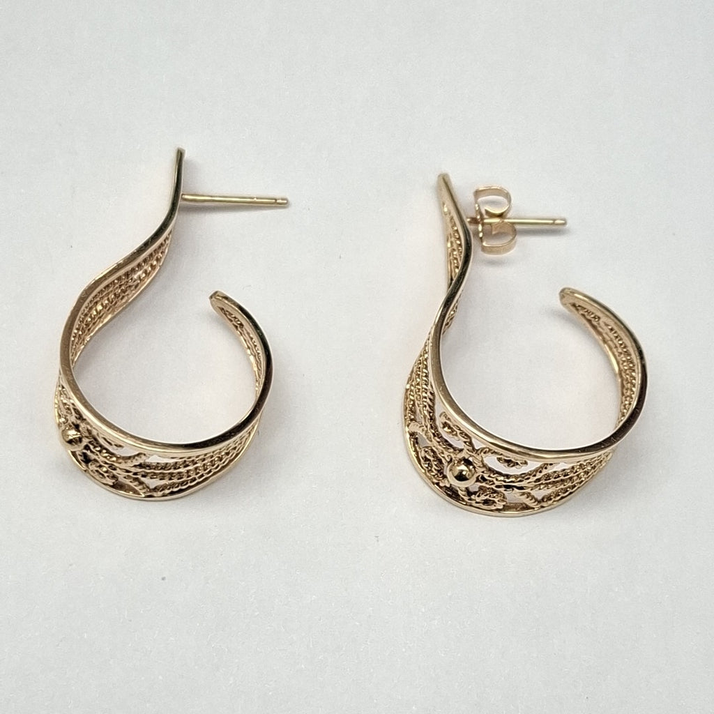 ARETES PAR ORO 10 K 5,00 GRMS (SEMINUEVO)
