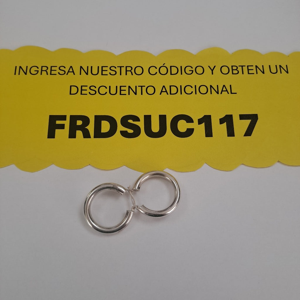 ARRACADAS PAR PLATA 6,20 GRMS (SEMINUEVO)