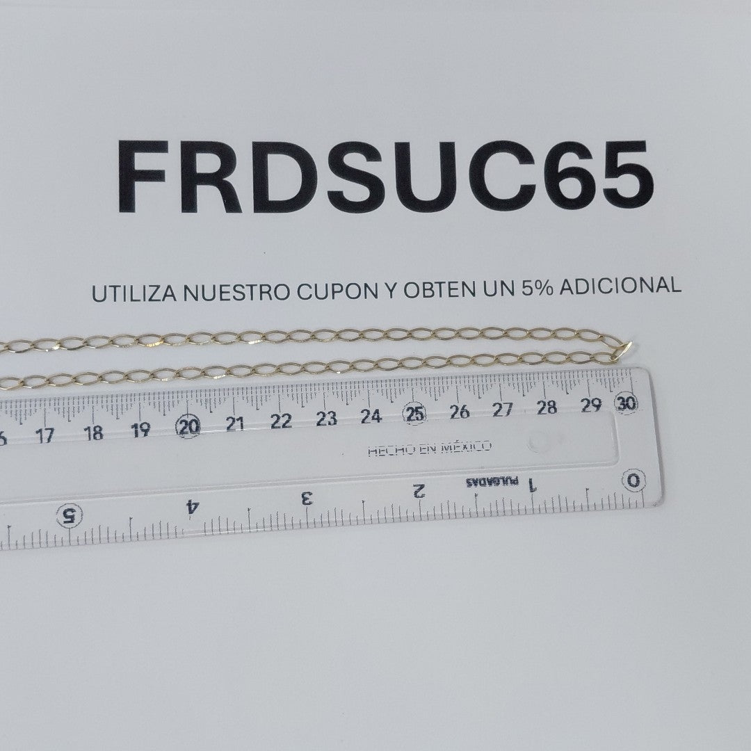 CADENA ORO 8 K 3.6 GRMS (SEMINUEVO)