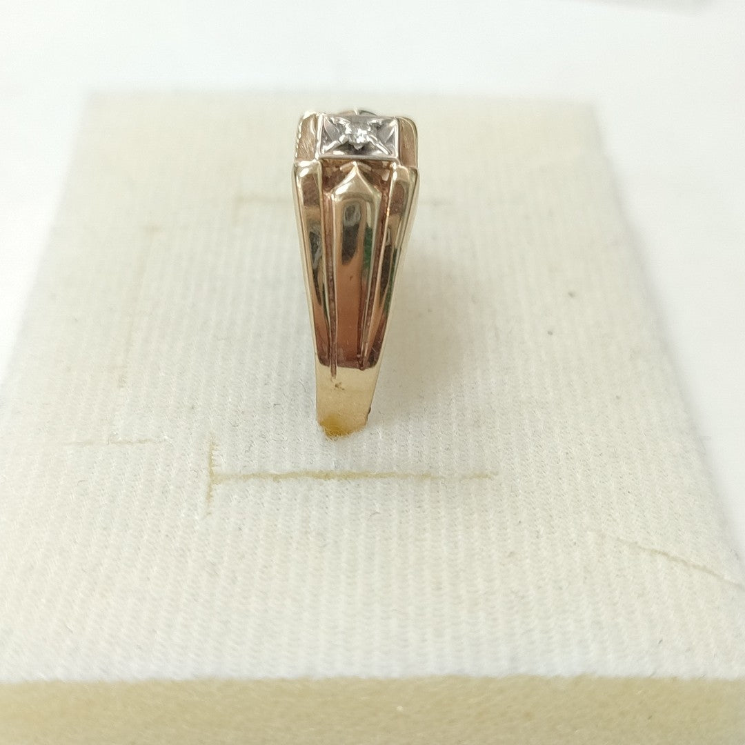 ANILLO ORO 14 K 6 GRMS (SEMINUEVO)