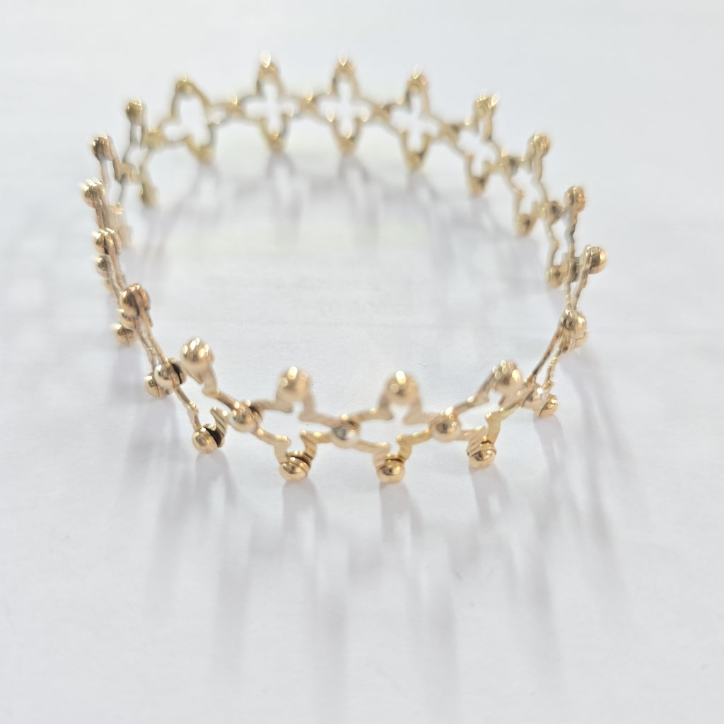 BRAZALETE ORO 14 K 9.8 GRMS (SEMINUEVO)