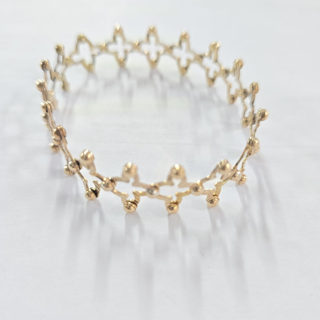 BRAZALETE ORO 14 K 9.8 GRMS (SEMINUEVO)