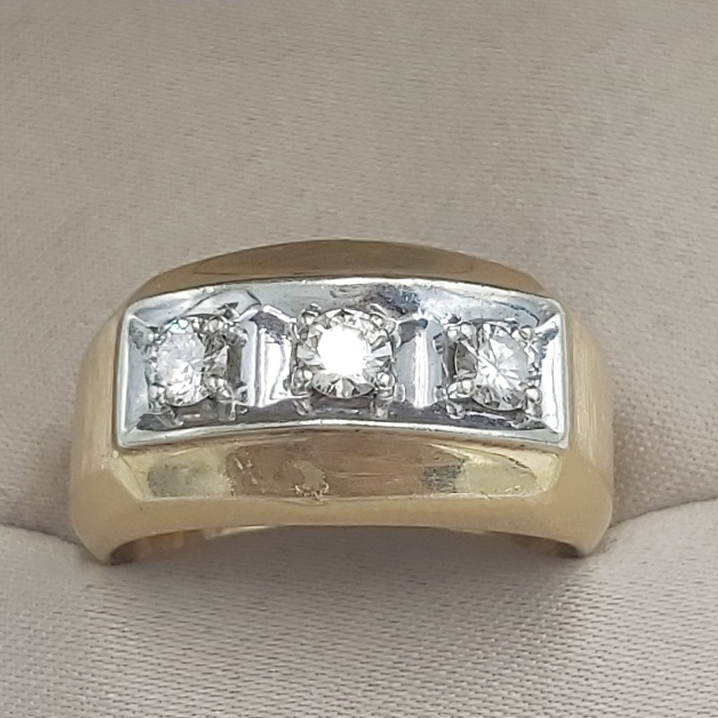 ANILLO ORO 14 K 9,30 GRMS (SEMINUEVO)