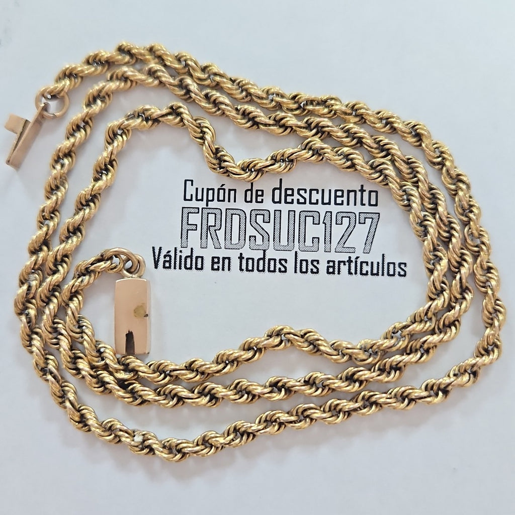 CADENA ORO 10 K 20.7 GRMS (SEMINUEVO)
