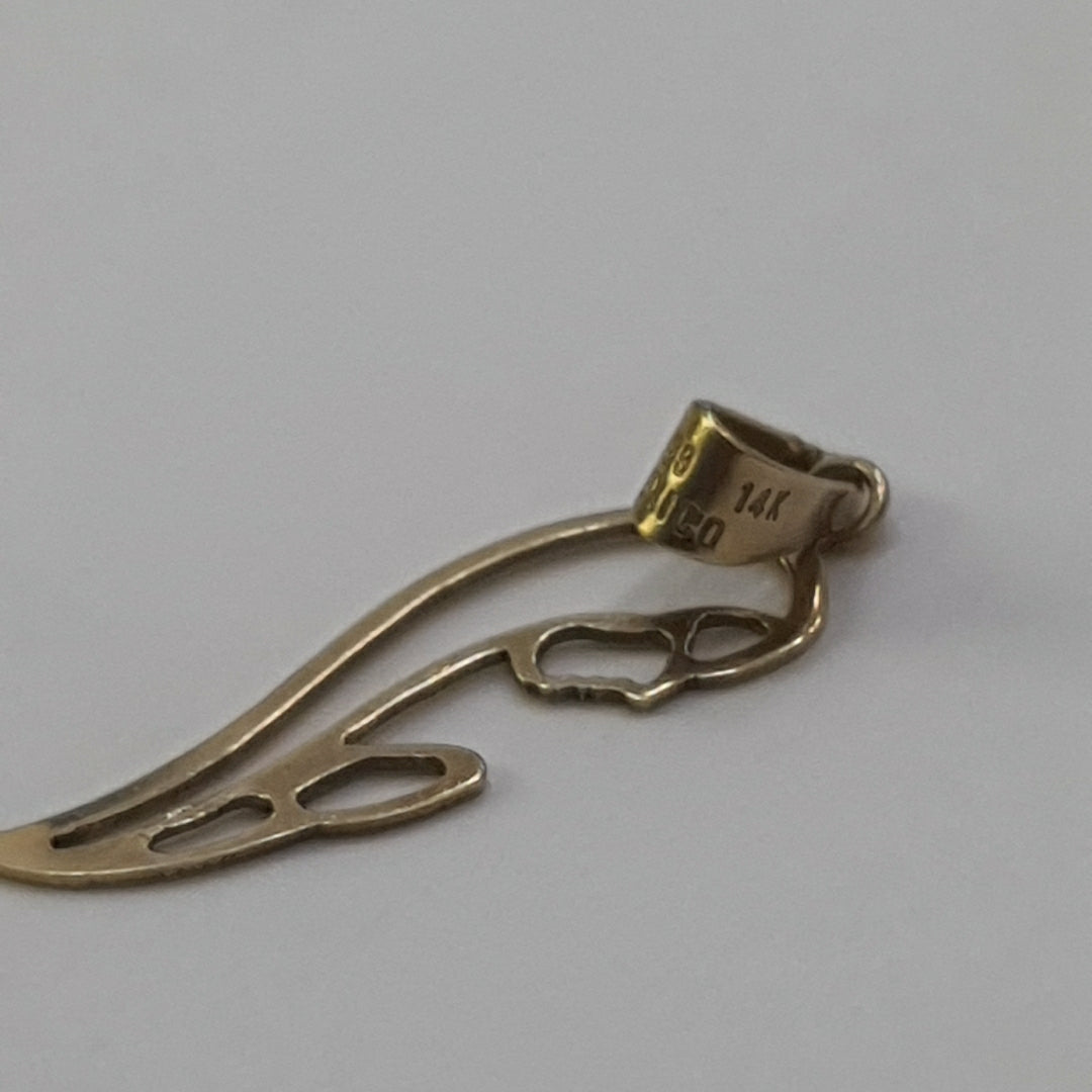 DIJE ORO 14 K 0.7 GRMS (SEMINUEVO)