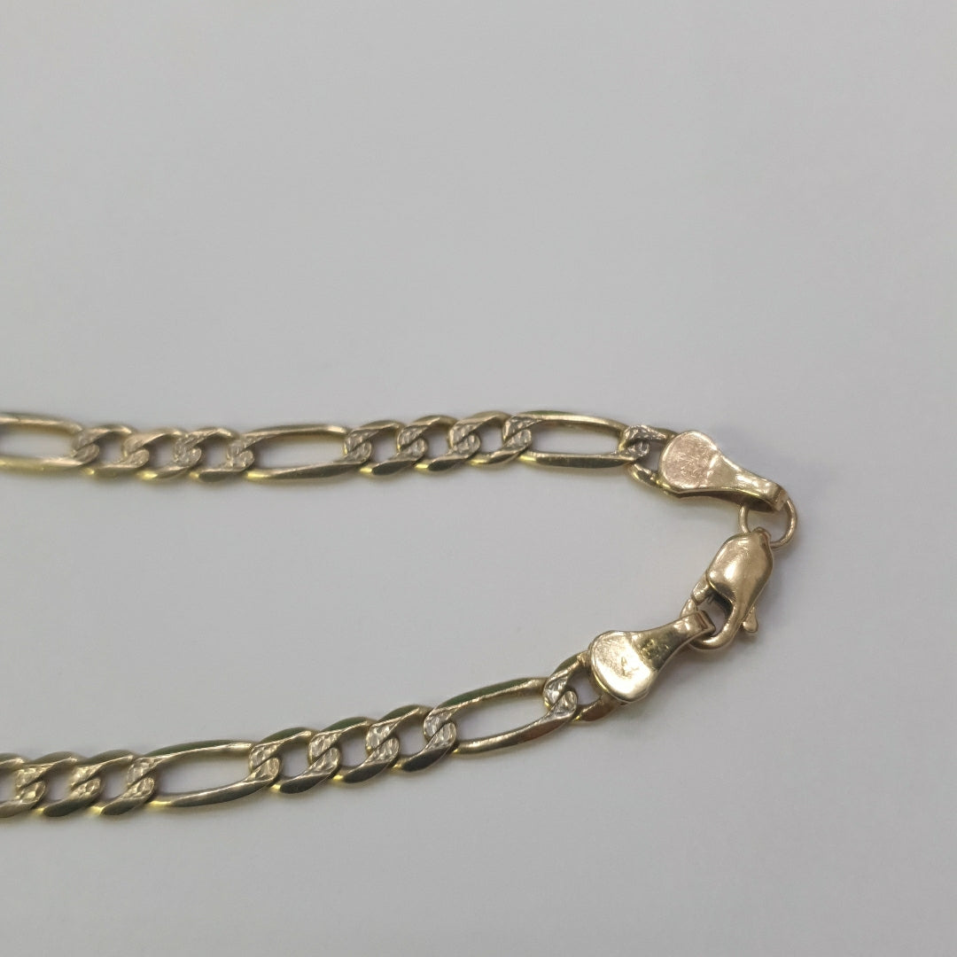 ESCLAVA ORO, RODIADO 10 K 4.8 GRMS (SEMINUEVO)