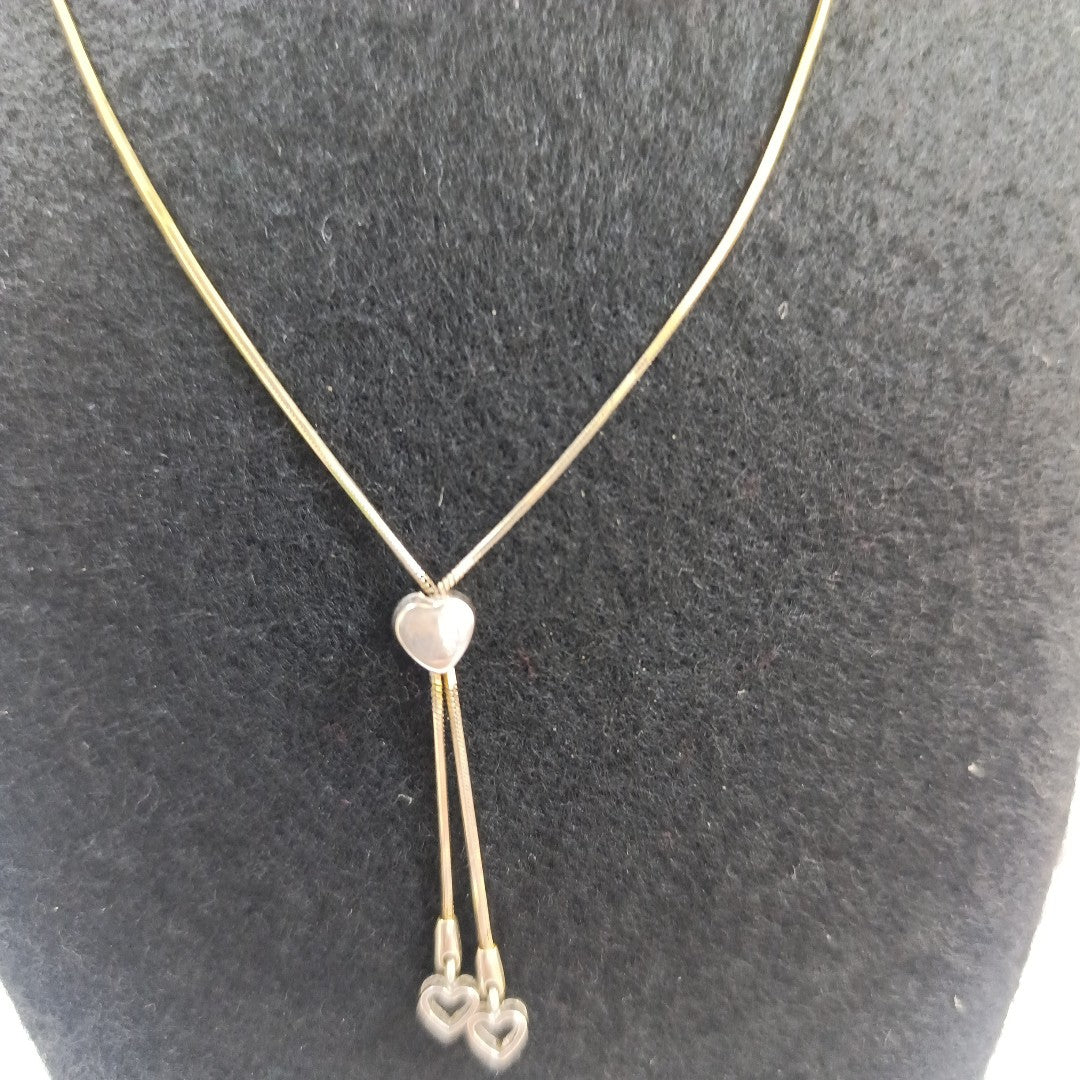 GARGANTILLA ORO COMBINADO 14 K 4.9 GRMS (SEMINUEVO)