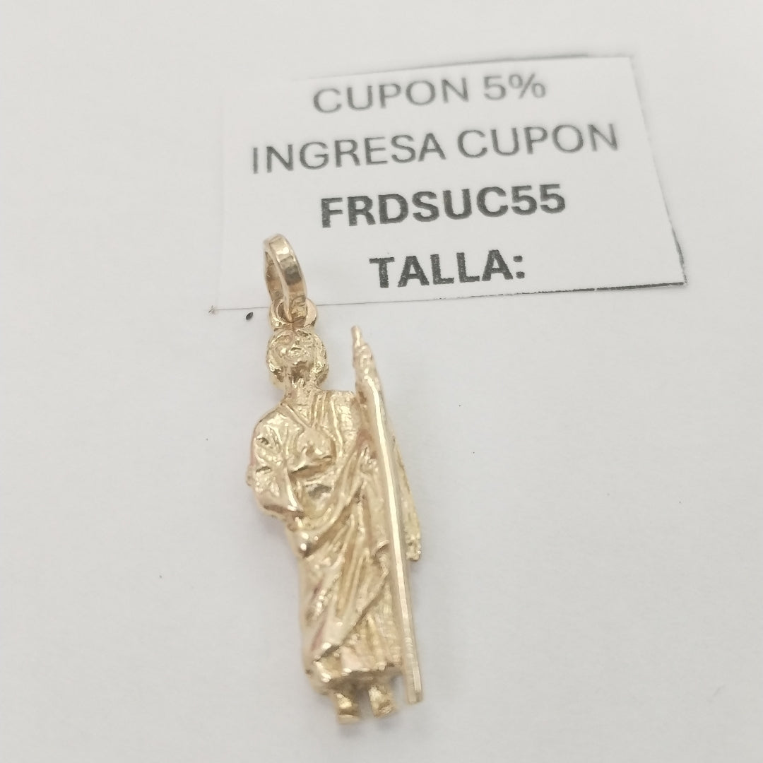 MEDALLA RELIGIOSA ORO 14 K 3.9 GRMS (SEMINUEVO)