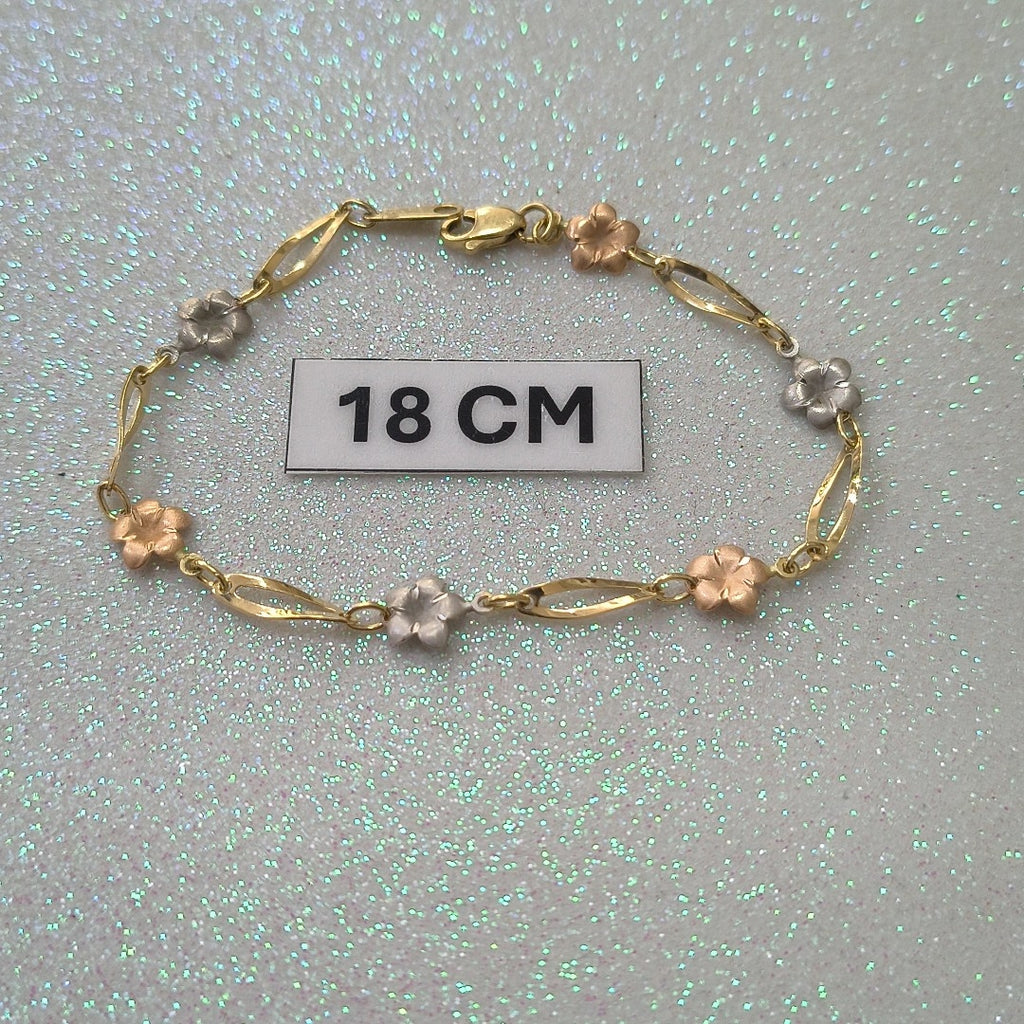 PULSERA ORO 14 K 2.6 GRMS (SEMINUEVO)