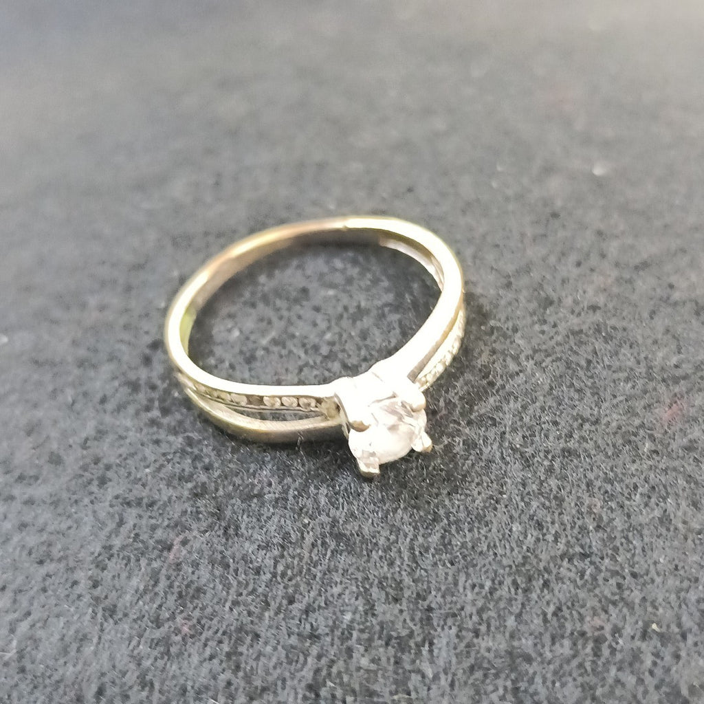 ANILLITO ORO, ORO COMBINADO 14 K 2.3 GRMS (SEMINUEVO)