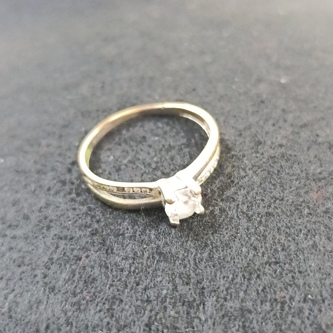 ANILLITO ORO, ORO COMBINADO 14 K 2.3 GRMS (SEMINUEVO)