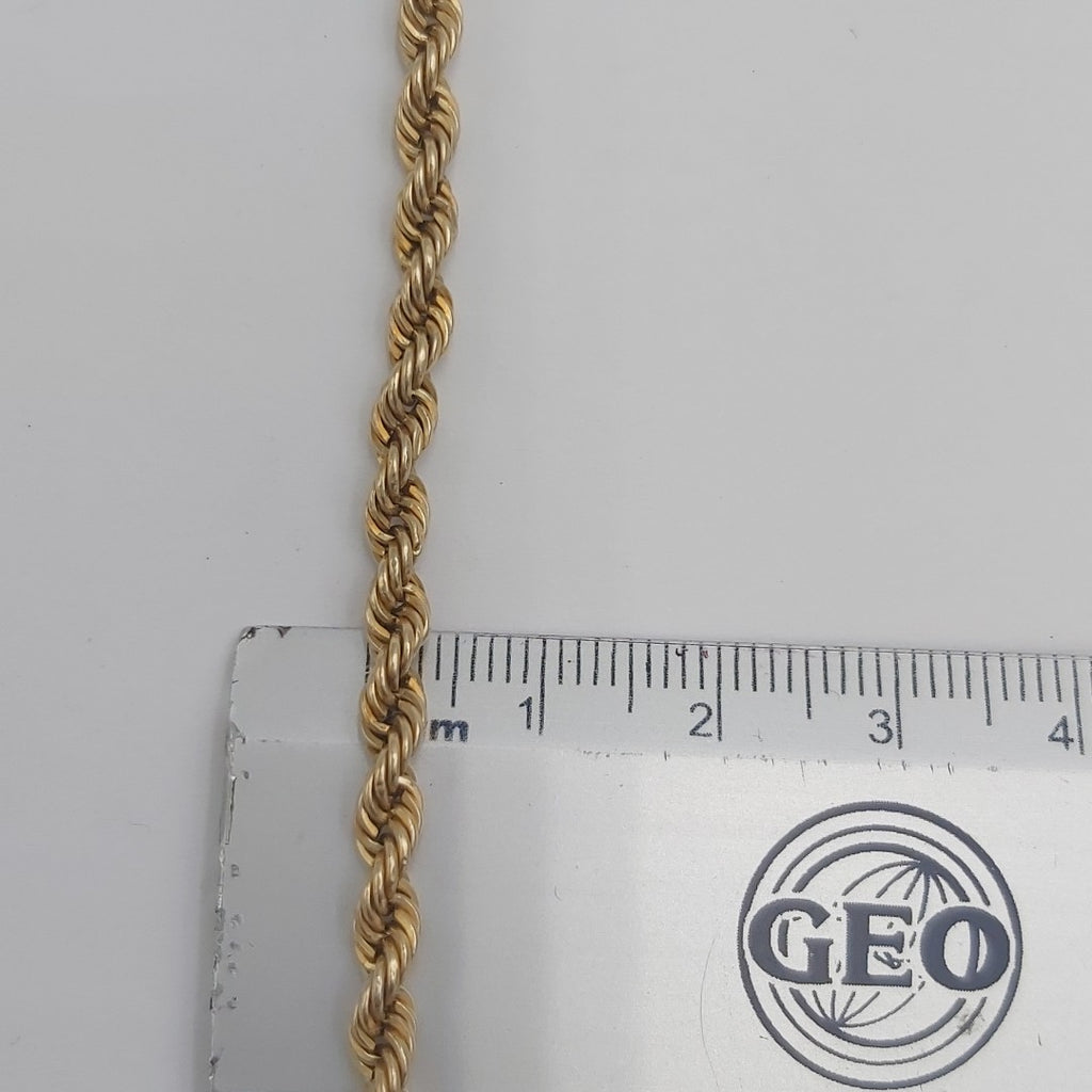 COLLAR ORO 10 K 9.59 GRMS (SEMINUEVO)