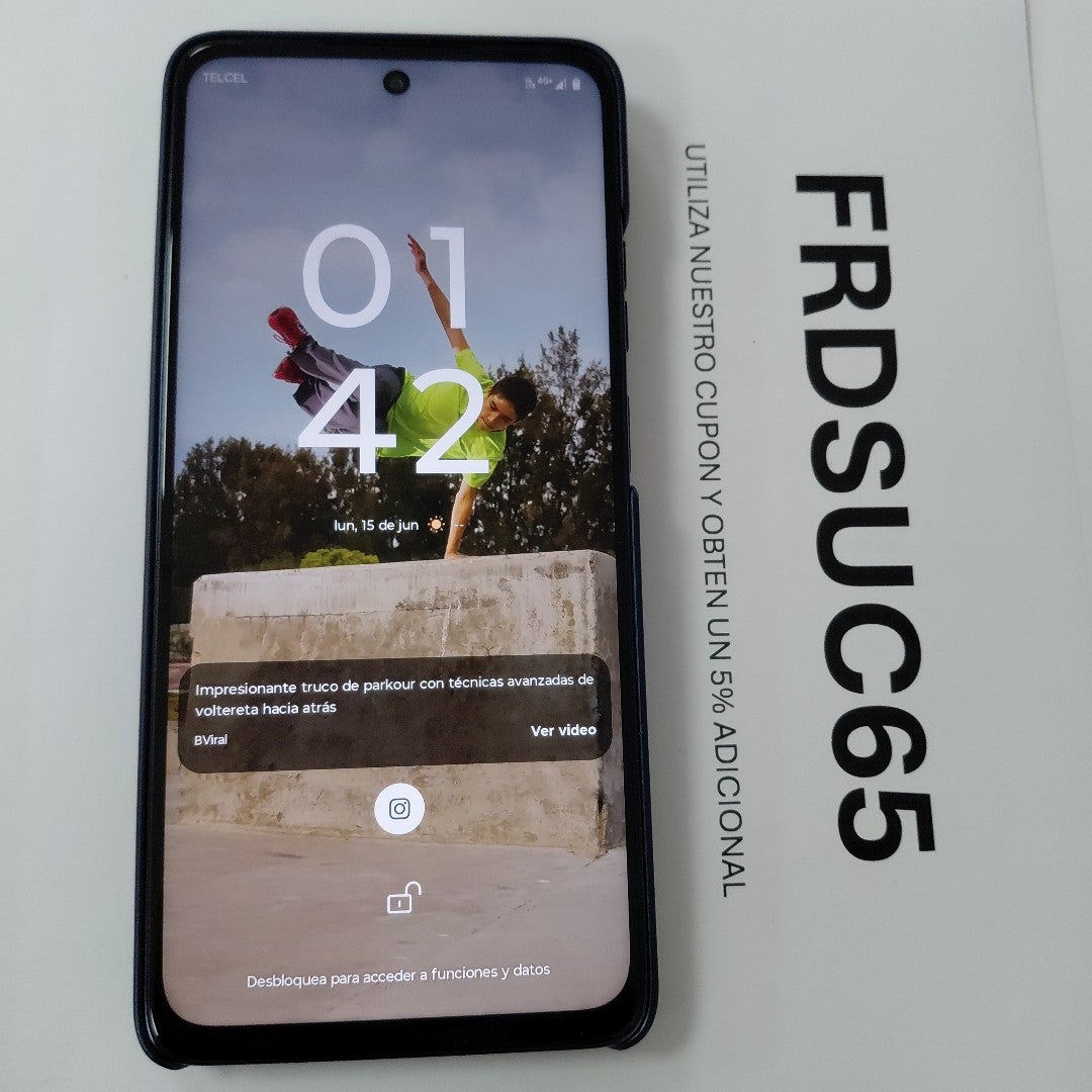 CELULAR MOTOROLA MOTO G56 5G XT2529-1(2025) 256 GB 8 GB RAM (SEMINUEVO)