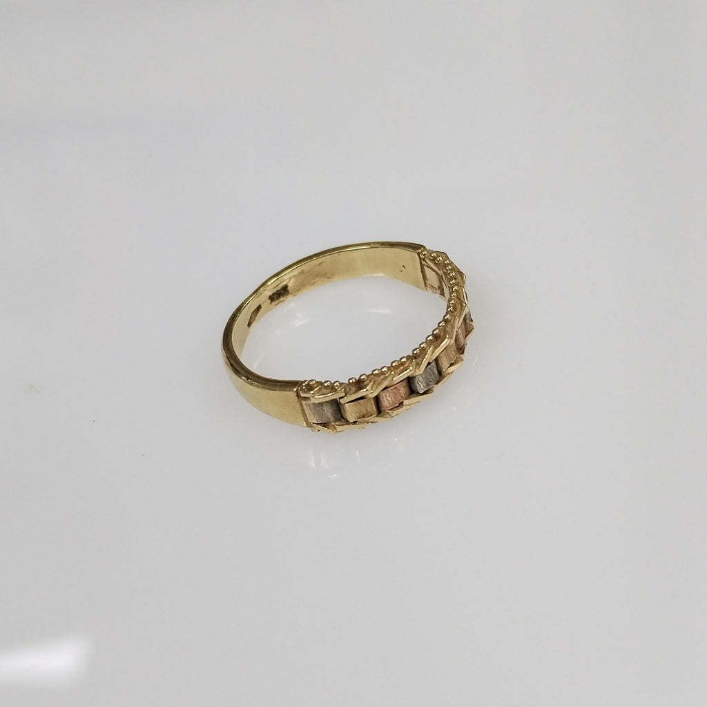 ANILLITO ORO, ORO COMBINADO 14 K 2.8 GRMS (SEMINUEVO)
