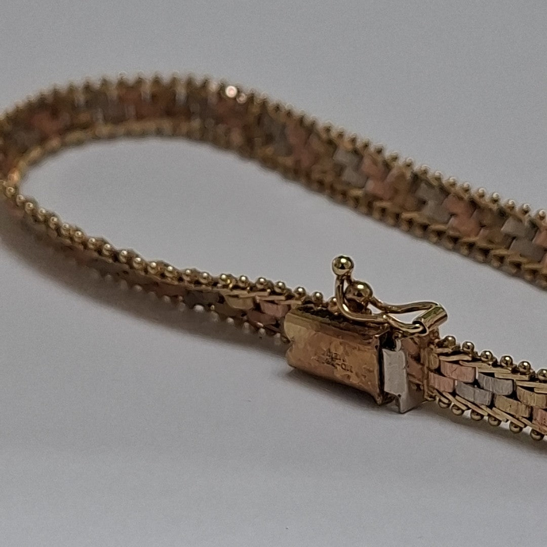 PULSERA ORO 10 K 9.7 GRMS (SEMINUEVO)