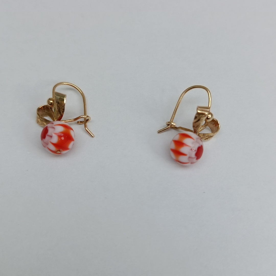 ARETES PAR ORO 10 K 2,60 GRMS (SEMINUEVO)