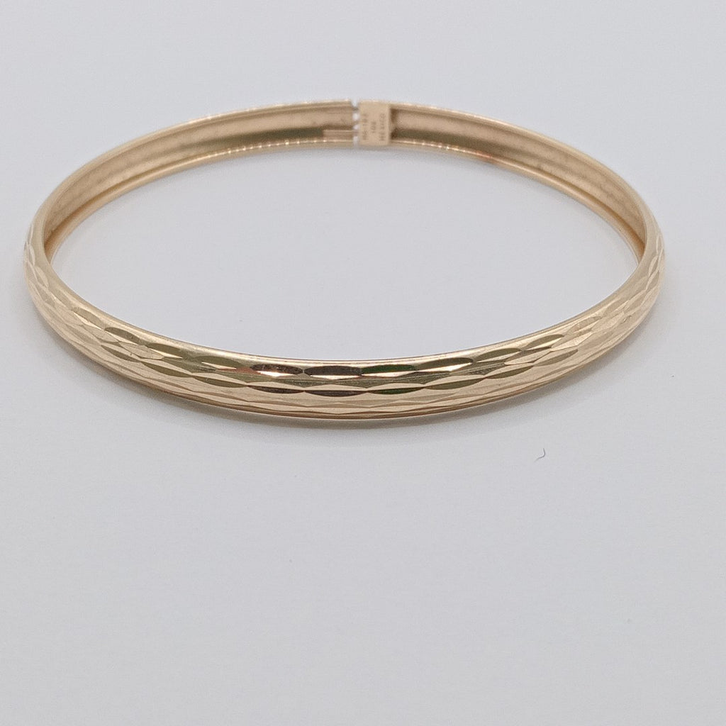 PULSERA RIGIDA ORO 10 K 6,00 GRMS (SEMINUEVO)