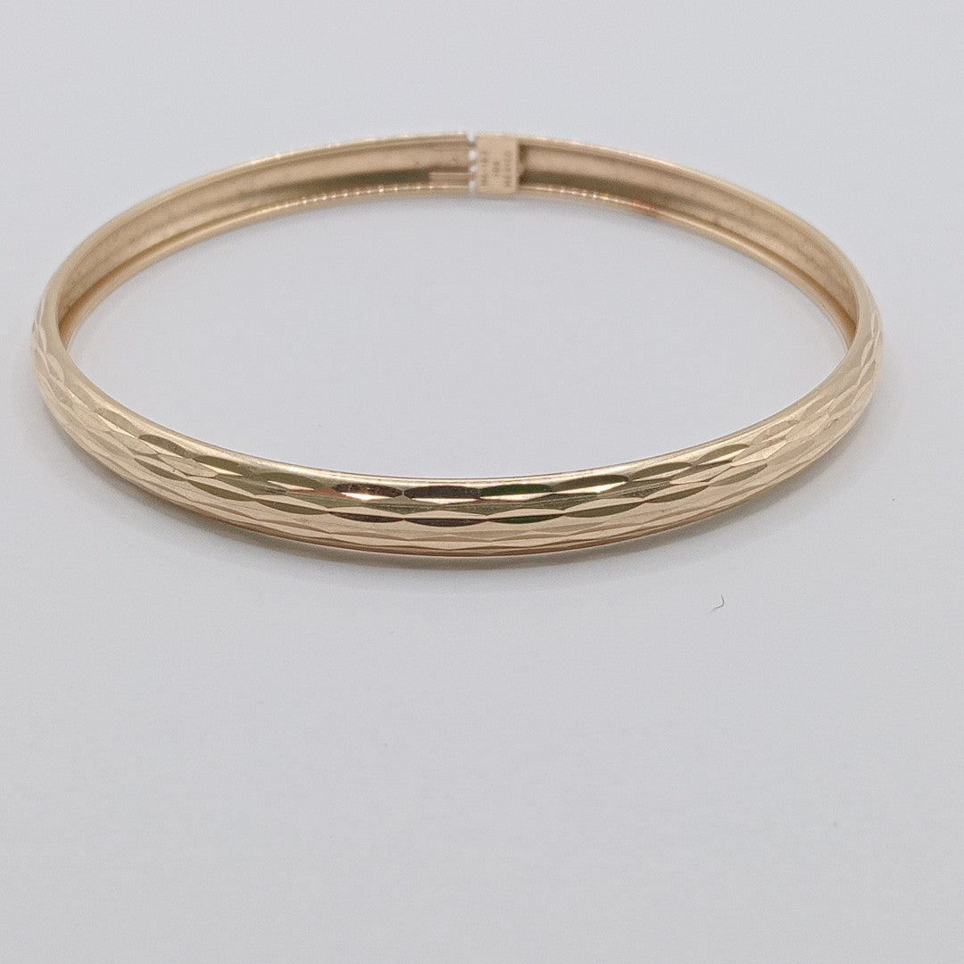 PULSERA RIGIDA ORO 10 K 6,00 GRMS (SEMINUEVO)