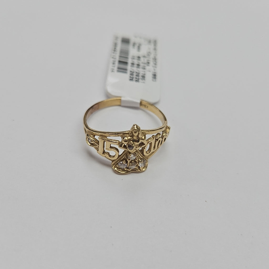 ANILLITO ORO 10 K 2.4 GRMS (SEMINUEVO)