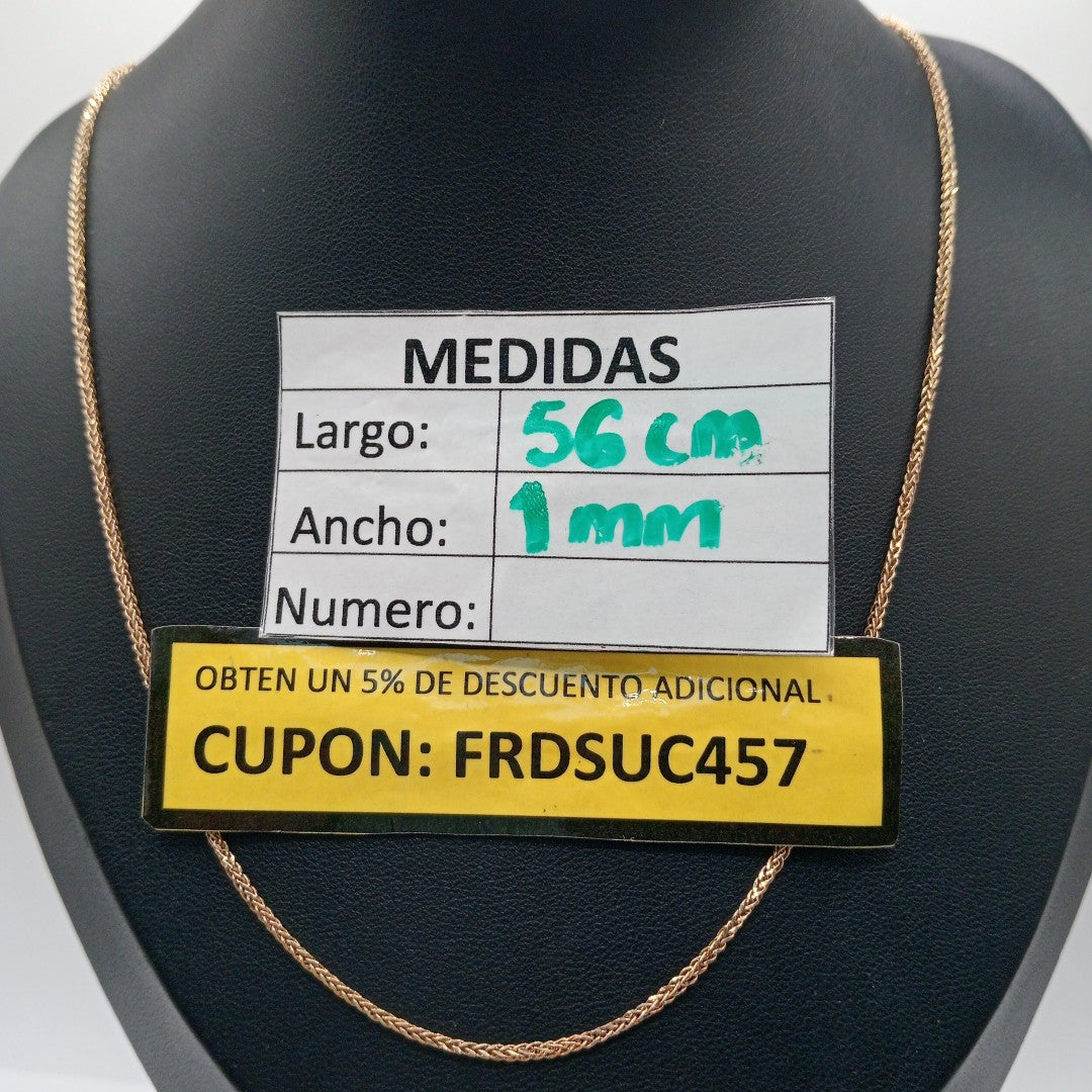 CADENA ORO 10 K 1,80 GRMS (SEMINUEVO)
