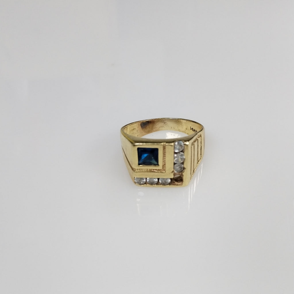 ANILLO ORO 14 K 7.3 GRMS (SEMINUEVO)